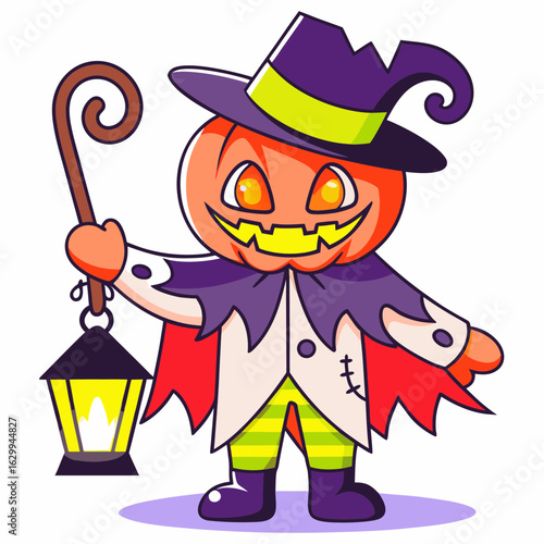 Spirits of Halloween Mascot  illustration 