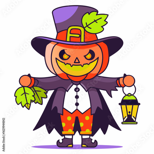 Spirits of Halloween Mascot  illustration 