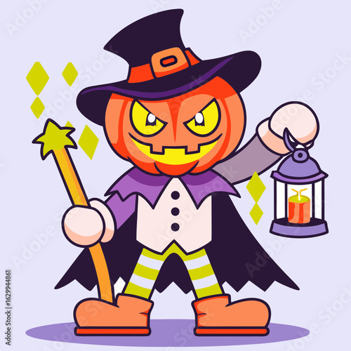 Spirits of Halloween Mascot  illustration 