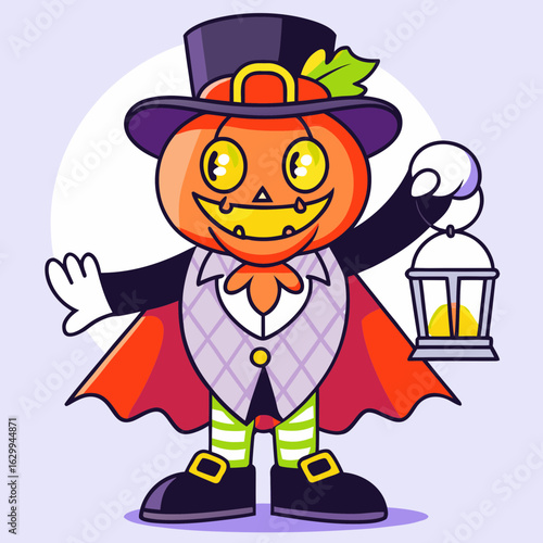 Spirits of Halloween Mascot  illustration 