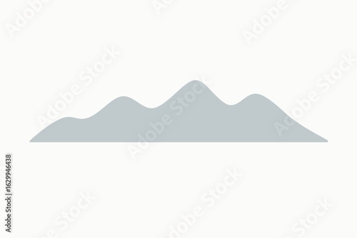 Majestic mountain peaks under a clear sky
