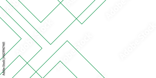 Abstract industrial Design random lines green on white background. Geometric seamless minimalist pattern with straight lines design. luxury green geometric random chaotic rectangle lines. vector. 
