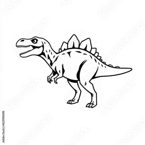 Allosaurus Black AnimalIcon