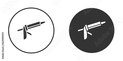 Sealants gun icon