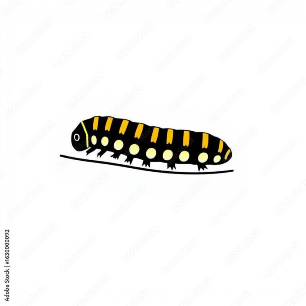 Angled Sunbeam Caterpillar Angled Sunbeam Caterpillar