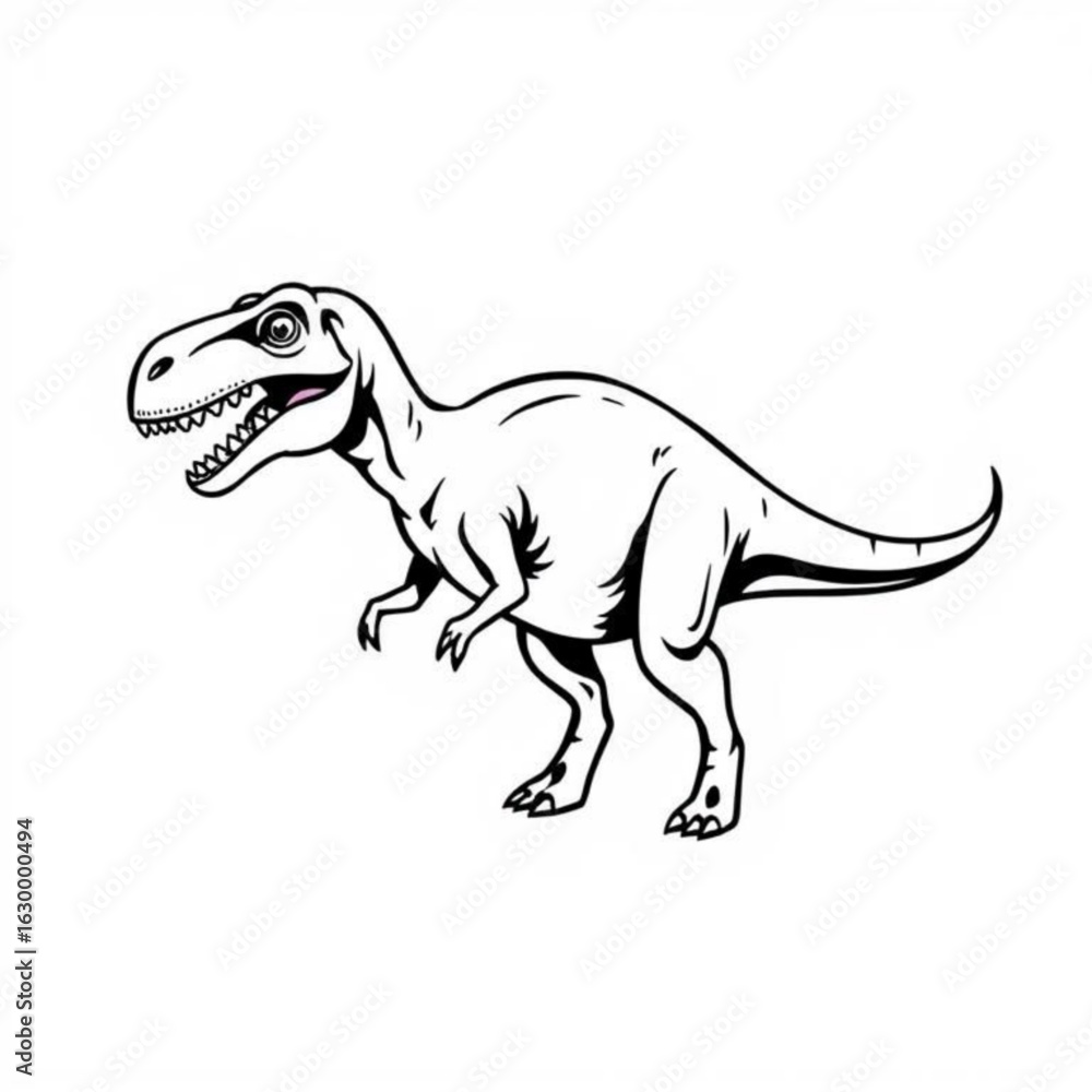 Fototapeta premium Anteosaurus Animal Icon