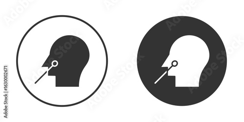 Nasal swab icon