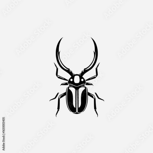 Asian Longhorn Beetle Animal Icon