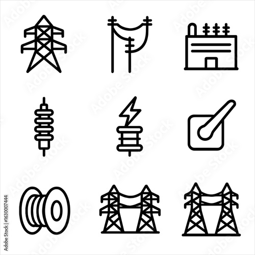 Iconic Sports & Power Grid. Outline icon set of unpredictable sports moves: fake pass, sudden sprint, quick dodge, unexpected goal