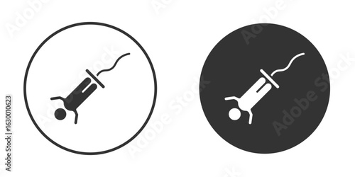 Bungee jumping icon