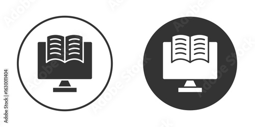 Blended learning icon