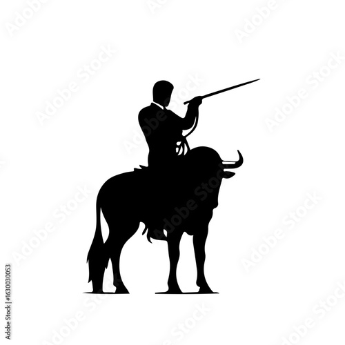 Matador silhouette , Matador vector