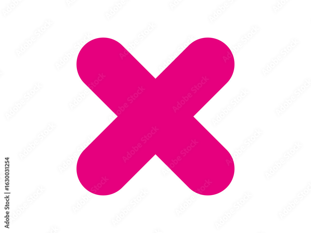 Fototapeta premium cross icon