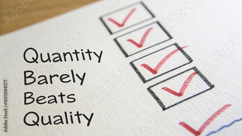 Quality Over Quantity in Productivity: A Motivational Perspective