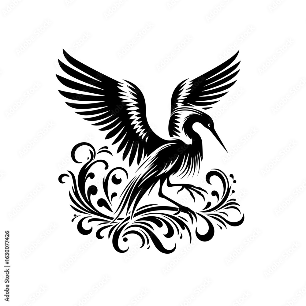 Obraz premium eagle with wings