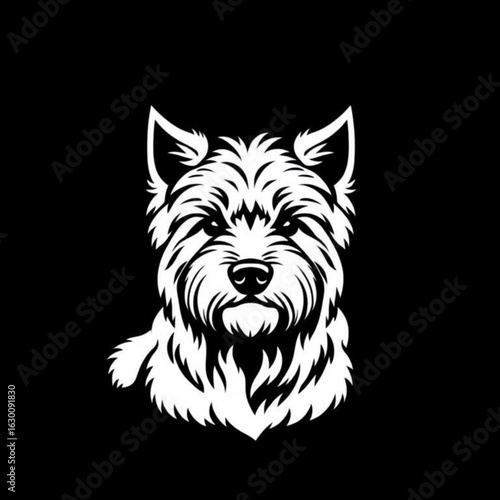 Black Maltese Animal Icon