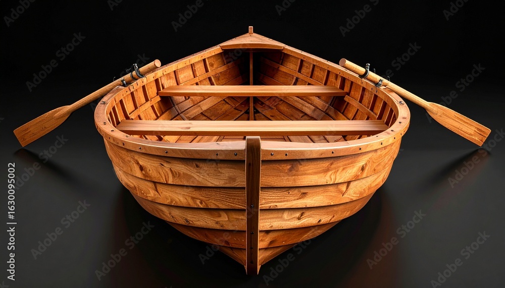 Fototapeta premium old wooden boat