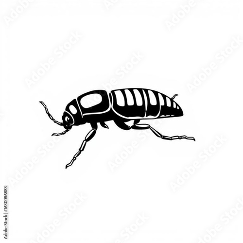 Mealworm Beetle Animal Icon