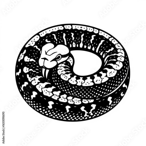 Moccasin Snake Animal Icon