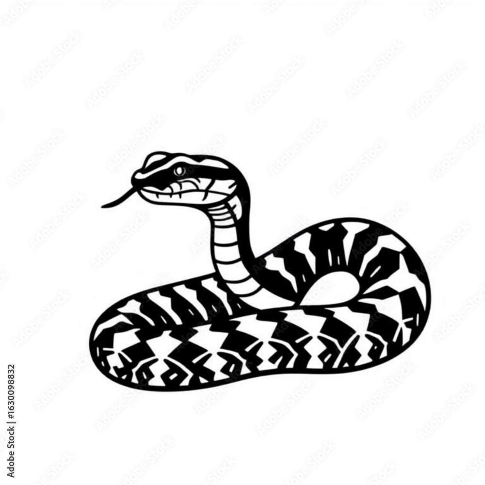 Fototapeta premium Mojave Rattlesnake