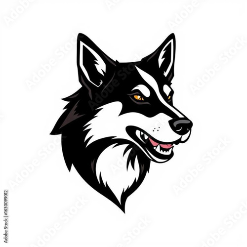 Mongrel Animal Black Icon