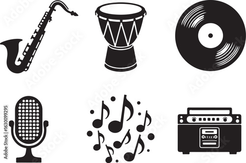 Dynamic music icons make your projects sound great