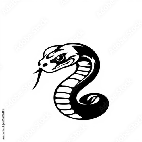 Vászonkép Mulga Snake Animal Icon