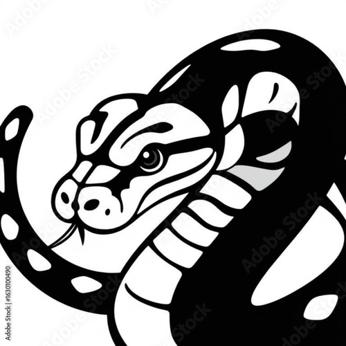 Konstfotografi Mulga Snake Animal Icon