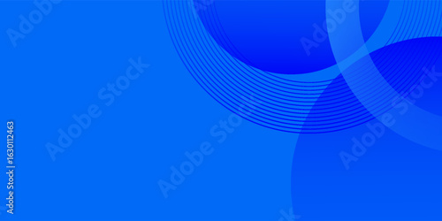Abstract blue circle background with subtle blue gradient. Featuring geometric patterns, ideal for modern designs, digital projects, banners and creative visual presentations.