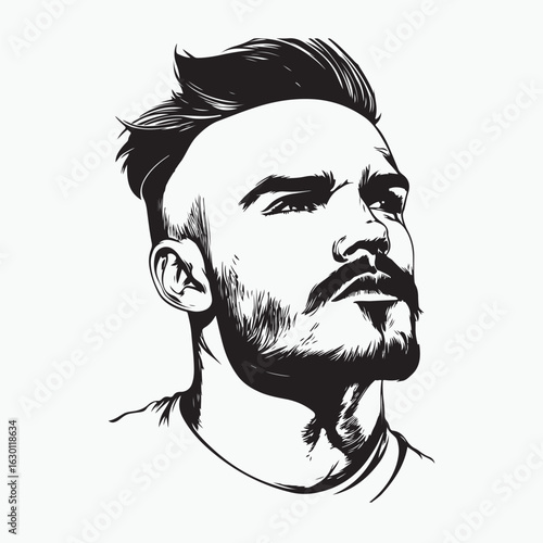 man with a beard