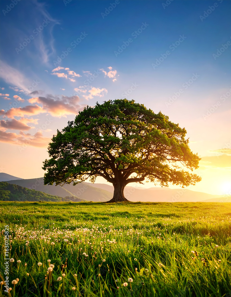 Fototapeta premium A majestic ancient tree