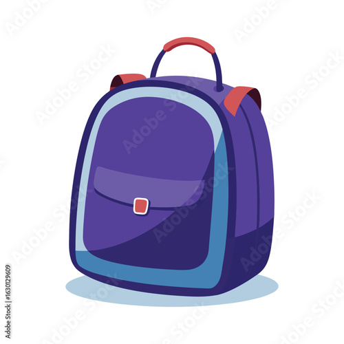 Purple School Backpack for Students Kids Boys Girls Casual Travel