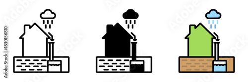 Rainwater harvesting unit is collecting and reusing rainwater, reducing water demand and supporting sustainable industrial systems.