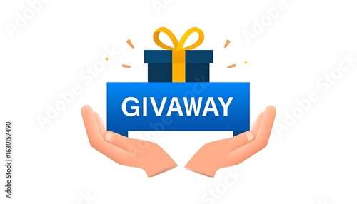 Gift Giveaway Hands