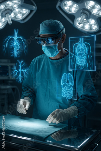 Futuristic Surgeon Using Augmented Reality for Organ Visualization

