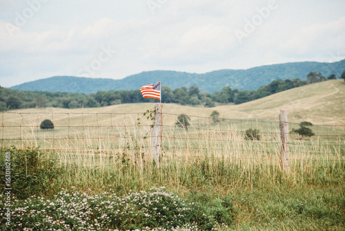 Smalltown America during Fourth of July
