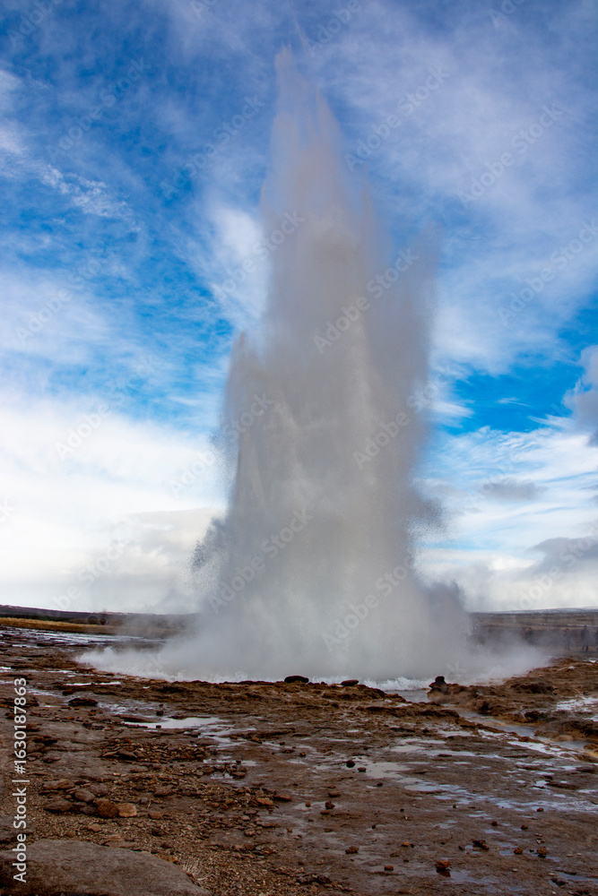 Boiling Earth: Geyser Eruption in Iceland Boiling Earth: Geyser Eruption in Iceland