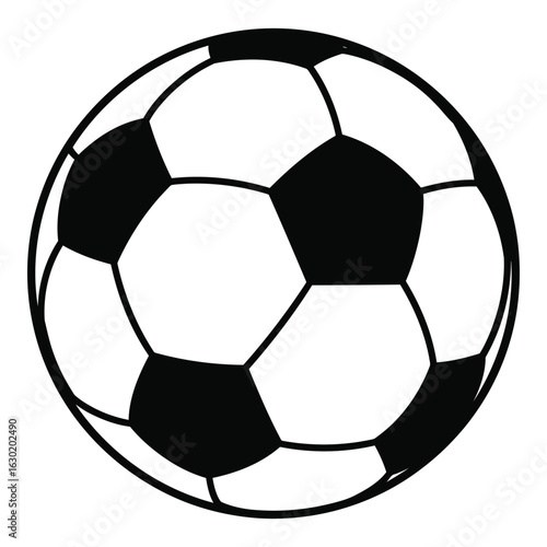 Classic Soccer Ball Icon