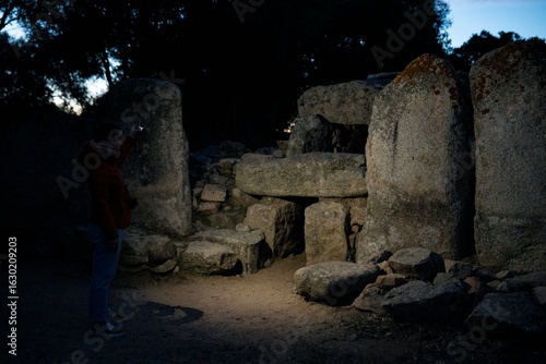 Nuragic Collective Tomb in Sardinia