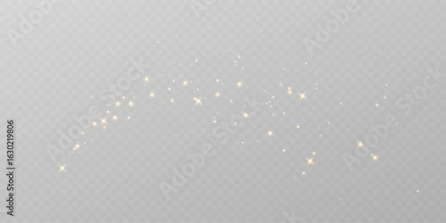 An abstract explosion of magical light with white sparkle, bright bokeh dust, and twinkling effects for a nighttime celebration or seasonal decoration.