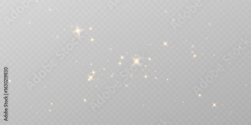 An abstract explosion of magical light with white sparkle, bright bokeh dust, and twinkling effects for a nighttime celebration or seasonal decoration.