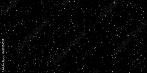 Vector textured black paper texture background and terrazzo flooring texture. Grunge old pattern surface closeup stucco rough wall.