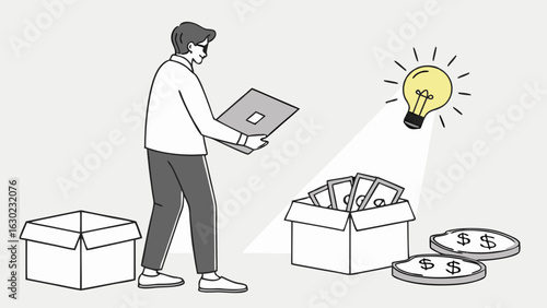 Businessman Finds Financial Inspiration.