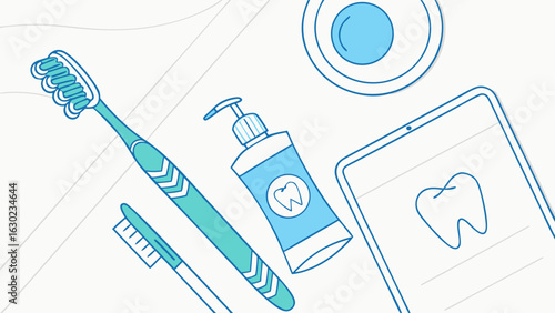 Dental Care Items and Digital Record.