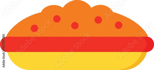 Clean dish sponge icon on white background, kitchen cleaning tool, washing utensil illustration, household scrubber, dishwashing sponge vector, isolated cleaning product symbol