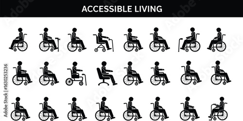 Inclusive living showcasing diverse accessibility needs and solutions