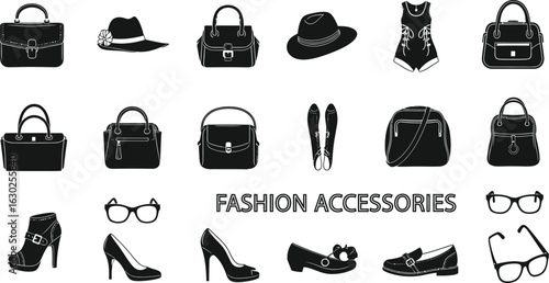 Chic fashion accessories for modern women lifestyle design