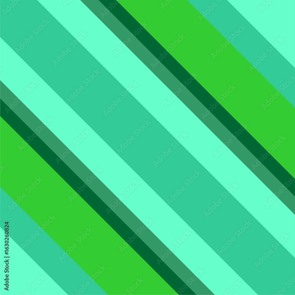 Obraz premium green striped background vector illustration