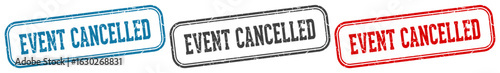EVENT CANCELLED STAMP