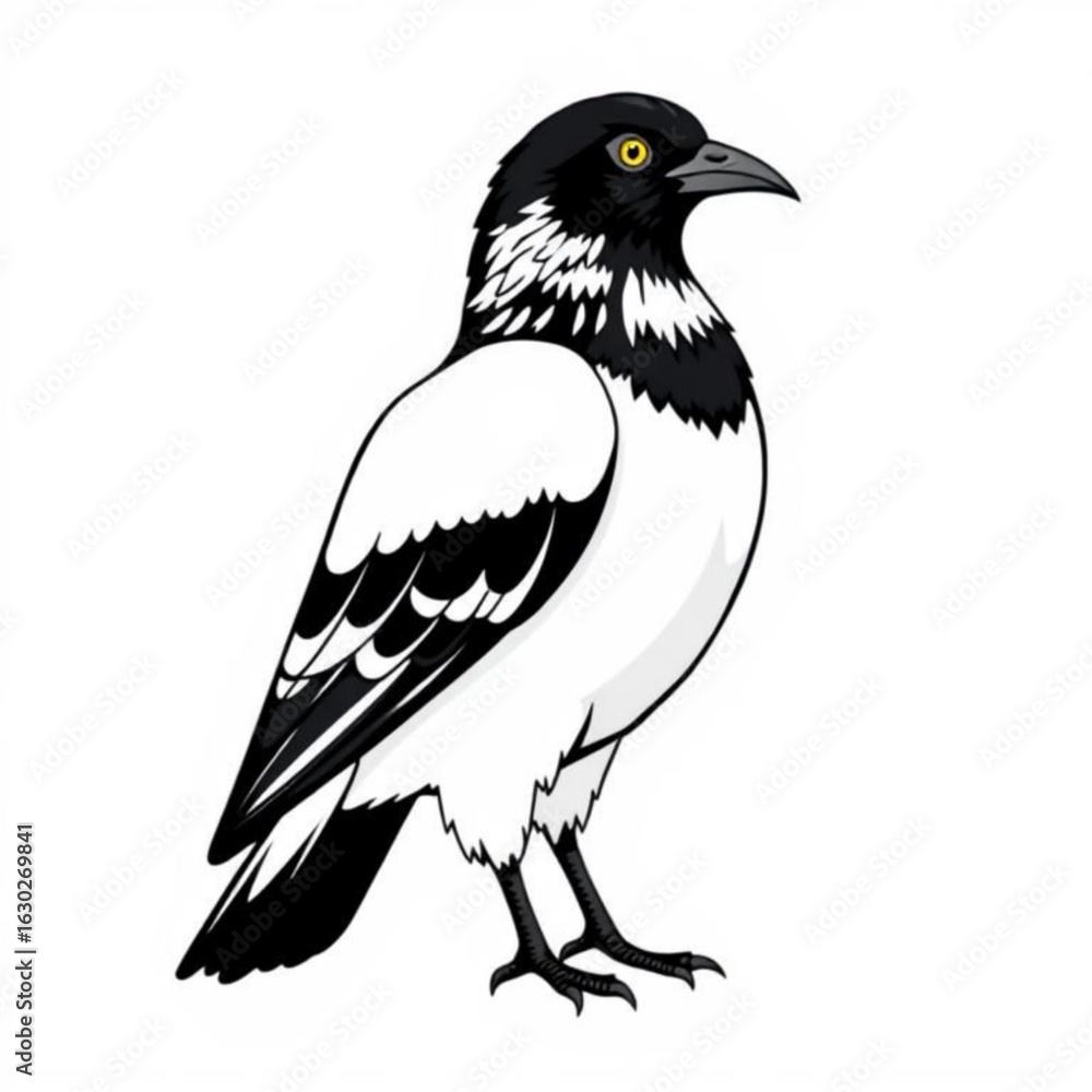 Fototapeta premium Nicobar Pigeon Animal Icon